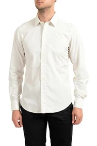 Malo Men's Striped Long Sleeve Dress Shirt - Picture 1 of 7