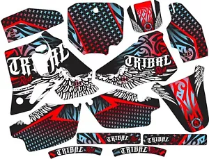 Graphic Kit for 1996-2002 Honda CR80 CR 80 Shrouds Fender shroud Decal Tribal - Bild 1 von 1