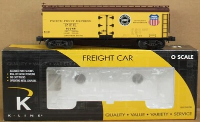 K-Line K742-2111 UP/SP PFE/Pacific Fruit Express Wood-Sided Reefer Car O-Gauge 2 - Image 1 of 4