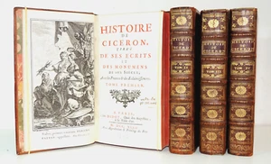1773.Middleton.Histoire de Cicéron, tirée de ses écrits de son siècle & preuves - Imagen 1 de 9