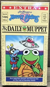 Muppet Babies, The Daily Muppet, McDonalds Rare, VHS Tape 1988, Jim Henson, Kids - Foto 1 di 6
