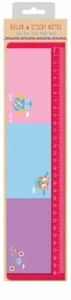 Juego de Reglas y Notas Adhesivas Búhos Regla de 30 cm 3 Cuadernos Escuela Niños Fiesta Bolsa Relleno - Imagen 1 de 1