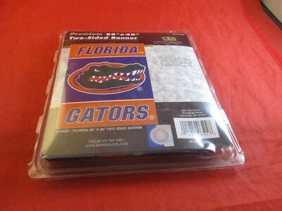 Banner de exhibición premium de dos caras de University of Florida Gators 28"x40" **NUEVO**  Foto 1 de 2