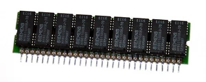 1 MB SIPP Memory 30-pin 70 ns 9-Chip 1Mx9 Parity 'Siemens HYM91000L-70' - Photo 1/2
