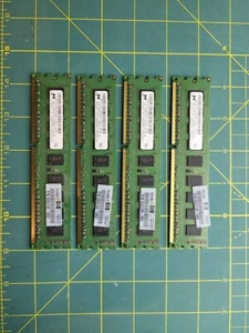 4gb (4X1gb) ddr3 pc3-10600e ecc - Picture 1 of 1