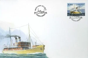 ALAND Is. TRANSPORTATION SHIPS PASSENGER FERRY unused FDC 2013 Mi 370 - Picture 1 of 1