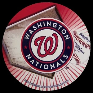 Window Bumper Sticker MLB Baseball Washington Nationals NEW - Picture 1 of 1