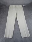 Brooks Brothers 1818 Pants Mens 34 Milano Off White Cotton Chinos NEW