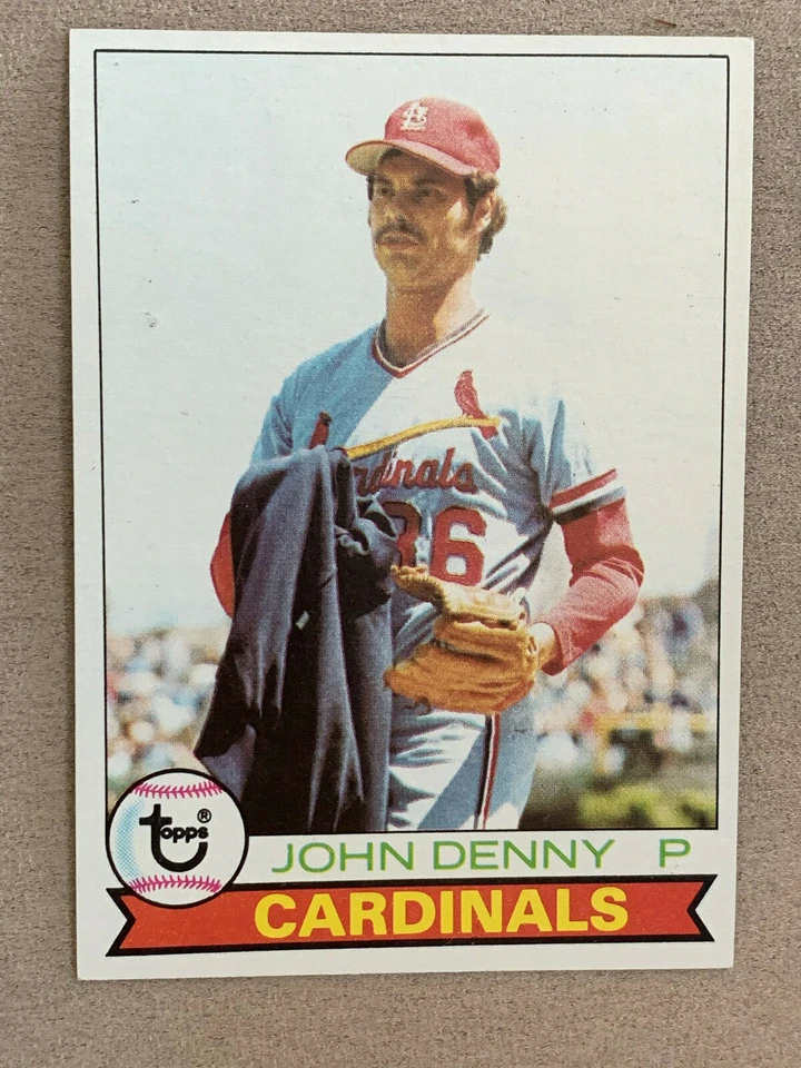 1979 Topps Baseball Card #59 St Louis Cardinals John Denny NMMT Free Shipping! - Image 1 of 1