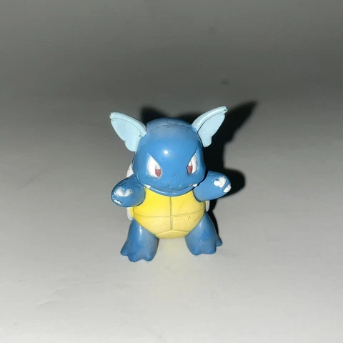 Vintage Tomy Pokemon Wartortle 2" Figure CGTGJ Broken Tail Cover