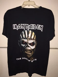 New LICENSED IRON MAIDEN BOOK OF SOULS T-SHIRT Small 2015 - Picture 1 of 3