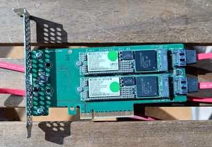 Scheda HPE Universal SATA HH M.2 Enablement Kit 878783-H21 2x120GB HD 6G AIC SSD - Afbeelding 1 van 4