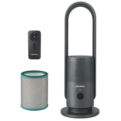 Schallen 31" Bladeless Fan and Air Purifier Hepa Machine with 8 Hour Timer - Image 1 of 4
