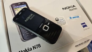 Brand New Nokia N78  - (Unlocked) Smartphone Black - Afbeelding 1 van 7