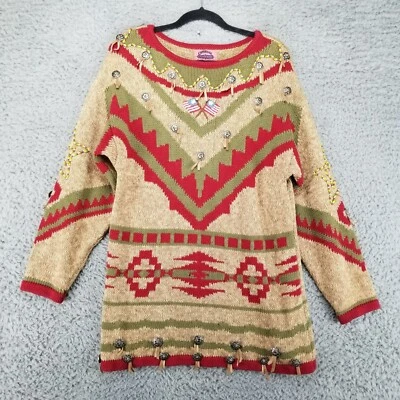 Suéter Cambridge Dry Goods Mujer Mediano Vintage Country Manga Larga Pullover Foto 1 de 4