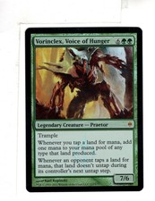 MTG SkeenAB Vorinclex Voice of Hunger FOIL from New Phyrexia. NM.