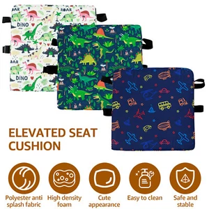 Toddler Booster Seat for Dining Table Non Slip Booster Seat with NXX - Picture 1 of 27
