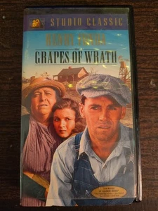 The Grapes of Wrath VHS Henry Fonda Clamshell - Imagen 1 de 3