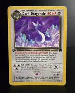 Pokémon TCG - DARK DRAGONAIR - 1ST EDITION - 33/82 - TEAM ROCKET (2000) - HP - Picture 1 of 3