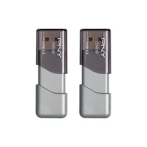 PNY Turbo Attaché 3 USB 3.0 Flash Drive - 256GB (Pack of 2) - Picture 1 of 7