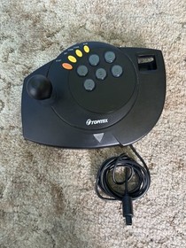 Sega Dreamcast Topmax Enforcer Arcade Fight Stick Joystick Controller Black