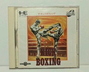 The Kick Boxing (PC-Engine Super CD ROM2) Case, Manual & Disc. - Picture 1 of 5
