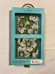Kate Spade New York Flexible Hard Shell White Floral Case For Google Pixel - Picture 1 of 2