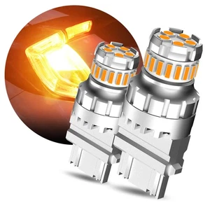 AUXITO 3157 3156 3057 Ámbar 23SMD LED Señal de giro Bombilla de estacionamiento 4157 3457 - Imagen 1 de 16