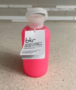 Botella de agua de vidrio de viaje BKR rosa 500 ml (16 oz) NUEVA rosa gimnasio de hidratación - Imagen 1 de 4