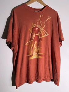 90’s 2000’s Y2K Vintage DC Comics The Flash Retro Superhero Streetwear Shirt - Bild 1 von 10
