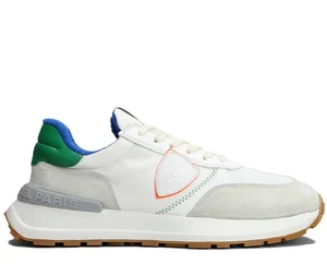 PHILIPPE MODEL ANTIBES LOW SNEAKERS HERREN SCHUHE MADE IN ITALY ATLUWP20 - Picture 1 of 5