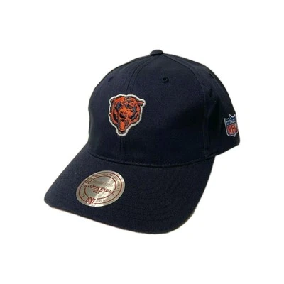 NFL CHICAGO BEARS HEBILLA AJUSTABLE RESPALDO SOMBRERO POR MITCHELL & NESS Foto 1 de 4
