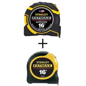 FATMAX 16 ft. Autolock Tape Measure and 16 ft. FATMAX Tape Measure - Picture 1 of 12