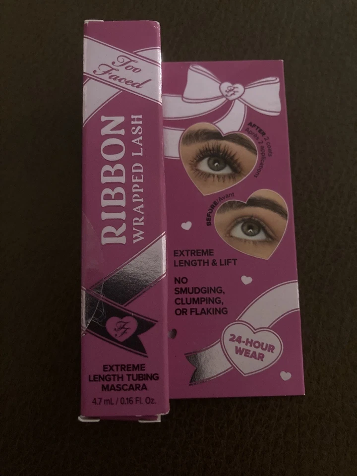 Too Faced Ribbon Wrapped Lash New 4.7ml/0.16oz MINI Travel Size New In Box - Image 1 of 1