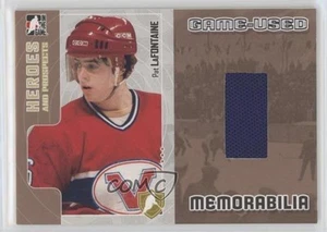 Memorabilia ITG Heroes and Prospects 2005-06 usada en juegos Pat LaFontaine #HM-07 HOF - Imagen 1 de 3