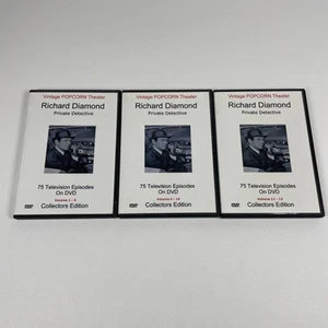 VTG Richard Diamond Detective DVD Complete Series 75 Episodes Bonus Radio Shows - Imagen 1 de 6