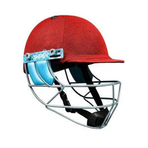 SHREY Match 3.0 Stahl Cricket Helm L rot - Large (60-63 cm) - Bild 1 von 5