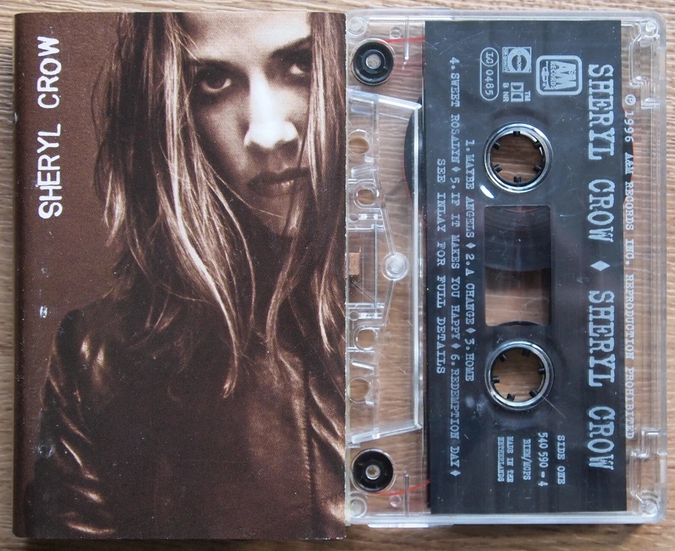SHERYL CROW - SHERYL CROW (A&M 5405904) 1996 UK CASSETTE TAPE - Image 1 of 3