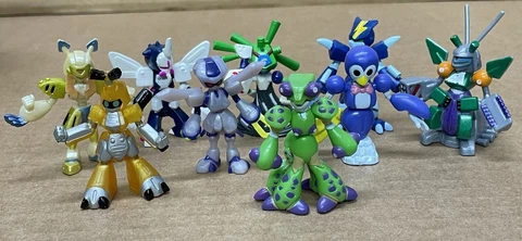 Lot Of 8 Hasbro Takara Medabots 2.5" Figures 2001 RARE Characters ⭐️ Cover