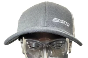 ESS Eye Safety Systems Gray Hat Baseball Cap FLEXFIT By Yupoong  NWOT - Picture 1 of 8