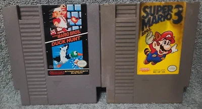 Super Mario Bros. 3 Nintendo NES, Super Mario Bros. / Duck Hunt Combo VGC Fun - Image 1 of 3
