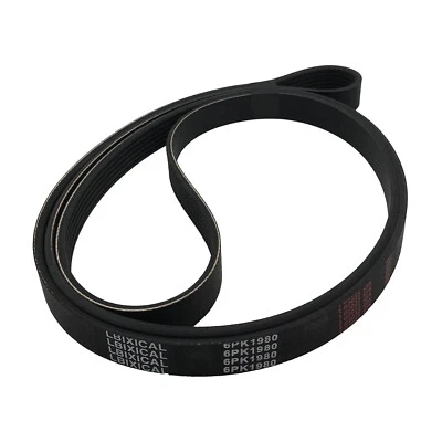 High-Quality 6PK1980 Belt Fits BUICK REGAL 11-13 LACROSSE 10 CADILLAC CTS 03-04 - Image 1 of 4