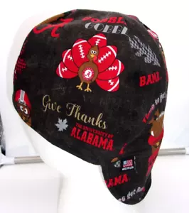 Alabama marea carmesí gr construcción hecha a medida, soldador, instalador de tuberías, sombrero de motociclista - Imagen 1 de 2