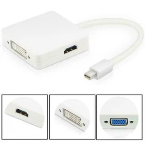 Mini Displayport Dp auf HDMI VGA DVI Adapter für Microsoft Surface Pro 3 2 - Bild 1 von 7