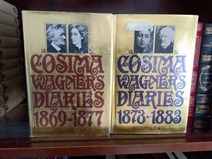 COSMINA WAGNER’S DIARIES_2 Vols_Gregor-Dellin / Mack Harcourt_1st Edn_Ex-library - Picture 1 of 12