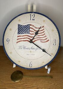 Howard Miller “The Old Glory Clock”