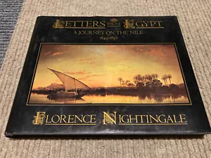 LETTERS FROM EGYPT A JOURNEY TO THE NILE BY FLORENCE NIGHTINGALE 1987 1st DJ - Picture 1 of 4