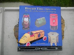 Biscuit Tins Book 1868-1939 The Art of Decorative Packaging by M J Franklin Used - Picture 1 of 6
