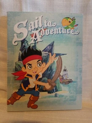 Arte de pared para habitación infantil de Disney JAKE la aventura pirata 6,5" x 8,5"  Foto 1 de 4