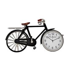 Pedal Bicycle Miniature Clock Wm.Widdop Black Collectable
